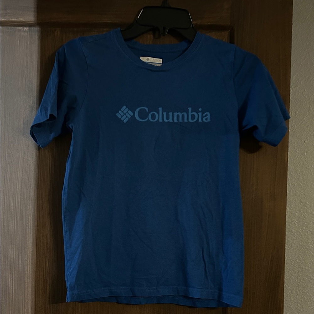 Columbia Kids Royal Blue Logo Short Sleeve Tee